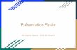 Présentation Finaleair.imag.fr/images/6/65/Audit_3_-_ECOM2017_-_Groupe_4.pdf · Présentation Finale 1. SOMMAIRE 2. Génie Logiciel 3. 4 Partage de code GitHub Intégration continue