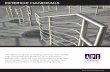 EXTERIOR HANDRAILS...API’s Railing Systems provide structurally sound railing without compromising visual space. In addition, API offers custom designed Handrail Systems. Let API