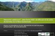 Aucun titre de diapositive - Agropolis International · Conservation de la biodiversité Développement durable Aménagement et gestion intégrés du territoire Gouvernance Informations