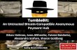 TumbleBit: Payment Hub An Untrusted Bitcoin-Compatible ......TumbleBit can be used as a classic Bitcoin tumbler: k-anonymity within a mix, 4 transactions confirmed in 2 blocks (~20mins)