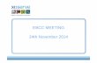 EBCC MEETING 24th November 2014 - Amazon Web Services... · • 2.0 Minutes and Actions • 3.0 Operational Update • 4.0 Modifications • 5.0 Significant Code Review Update •
