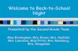 Welcome to Back-to-School...Welcome to Back-to-School Night Presented by the Second Grade Team Miss Birmingham, Mrs. Brown, Mrs. Canfield, Mrs. Lawrence, Miss Pritts, Mrs. Ramsburg,