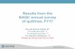Results from the NAQC annual survey of quitlines, FY17€¦ · Results from the NAQC annual survey of quitlines, FY17 We will ... *Developed in 2009 based on CDC’s 2007 Best Practices