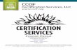 CCOF CERTIFICATION SERVICES, LLC 2155 Delaware Ave, Suite ... · CCOF Certification Services Program Manual September 2015 Page 1 of 27. CCOF CERTIFICATION SERVICES, LLC . ... North