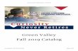 Green Valley Catalog - Fall 2019 · OLLI-UA Green Valley Campus – Fall 2019 . Last Updated: 10/7/2019 8:43 AM Page . 1. of . 41. Green Valley . Fall 2019 Catalog