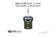 MiniRAE Lite Guida utente - GEASS Torino · MiniRAE Lite Guida utente Rev. E Febbraio 2016 (C/P 059-4022-001)