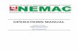 OPERATIONS MANUAL - Nemacweb€¦ · The NEMAC OPERATIONS MANUAL contains the official policy and procedure for 1) the implementation and administration of the SPEMAMA, 2) the conduct