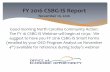 FY 2016 CSBG-IS Report - North CarolinaGood morning North Carolina Community Action. The FY 16 CSBG-IS Webinar will begin at 10:30. We suggest to have you FY 2016 CSBG-IS Smart Forms
