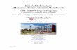 Doctoral Degree Program Handbook · Master’s Degree Student Handbook . EdM and MA Degree Programs . Pullman/Spokane and Online . DEPARTMENT OF TEACHING AND LEARNING . Office of