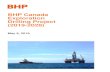 BHP Canada Exploration Drilling Project (2019-2028)BHP BHP Canada Exploration Drilling Project (2019-2028) 5 1.0 Introduction Project Name: BHP Canada Exploration Drilling Project