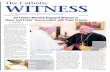 The Catholic WITNESS · 2 - The Catholic WITNESS • December 20, 2019 DIOCESAN NEWS OCTOBER 9, 2018 VOL. 52 NO. 20 WITNESS The Catholic WITNESS The Newspaper of the Diocese of Harrisburg
