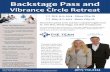 Backstage Pass and - Henry Schein · Backstage Pass and Vibrance Circle Retreat Your ticket behind the scenes to Dr. John Meis’ highly successful dental practice. Tour the practice