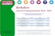 Berkshire...Berkshire Staff & Service User Training Calendar 2018 - 2019 1 Mental Capacity Act & Deprivation of Liberty Safeguards (DoLS) Initial classroom based training during Induction.
