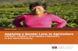 Applying a Gender Lens to Agriculture - Aspen Institute · Issue Brief: Applying a Gender Lens to Agriculture 3 Root Capital focuses on agricultural enterprises as change agents in