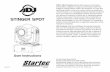 STINGER SPOT - Amazon Web Services...ADJ Products, LLC - - Stinger Spot Instruction Manual Page 2 ADJ Products, LLC - - Stinger Spot Instruction Manual Page 3 • DMX-512 Protocol