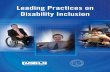 Leading Practices on Disability Inclusion...Leading Practices on Disability Inclusion initiative, the U.S. Chamber of Commerce and the US Business Leadership Network (USBLN®) invited