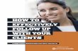 HOW TO EFFECTIVELY FOLLOW UP WITH YOUR …...make sure they don’t have the chance to forget you.” —PATRICIA FRIPP Contents pg. 1 pg. 2 pg. 3 pgs. 4-6 pgs. 7-11 pg. 12 Introduction