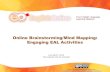 Online Brainstorming/Mind Mapping: Engaging EAL Activities...to direct learners to new ways of thinking to generate ideas to visualize learners’ ideas to find creative solutions