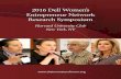 2016 Dell Women’s Entrepreneur Network Research Symposium - The Innovators · 2016-04-05  · 2 Dell Women’s Entrepreneur Network Women Entrepreneurship Research Symposium T he