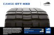 CAMSO OTT HXD€¦ · CAMSO OTT HXD OVER-THE TIRE TRACKS FOR SKID STEER LOADERS EMBEDDED IRON CORE WITH ENGINEERED WING DESIGN Avoids detracking like a non-reinforced all rubber OTT