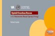 Opioid Overdose Rescue · 2017-06-19 · 1. Place heel of one hand over center of person’s chest (between nipples) 2. Place other hand on top of first hand, keeping elbows straight
