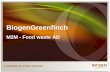 BiogenGreenfinch M2M - Food waste ADX(1)S(i3nhzqxejoyg... · Source: Wrap – Supply Chain Food Waste. 14% 19% 7% 37% 23%. Household Retail Food manufacturers Food service & Restaurants