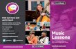 Music customerservices@kent-music.com Lessons · little as £7.50 per lesson • Tuition on a variety of instruments, including piano, strings, brass, woodwind, voice and percussion