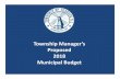 2018 Budget PowerPoint - Amazon Web Services · CFO/Auditor’s review and recommendations 10. Manager’s Budget to Council rev. statutory 2/16 ... • Bail Reform • Fund Balance.
