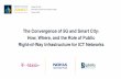 The Convergence of 5G and Smart City: How, Where, and the ... 2018...The Convergence of 5G and Smart City: How, Where, and the Role of Public Right-of-Way Infrastructure for ICT Networks