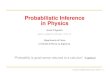 Probabilistic Inference in Physicsdagos/dott-prob_30/rm3.pdf · 2015-03-09 · Probabilistic Inference in Physics Giulio D’Agostini giulio.dagostini@roma1.infn.it Dipartimento di