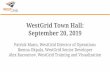 WestGrid Town Hall: September 20, 2019 Patrick Mann, WestGrid … · 2019-10-13 · WestGrid and Compute Canada Annual General Meetings CC AGM: Sep 25 Calgary WG AGM: Sep 26-27 Calgary