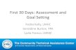 First 30 Days: Assessment and Goal Setting...2015/02/04  · • Why the First 30 Days are Important • The Goals of the First 30 Days • Key Components of the First 30 Days: –