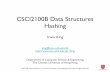 CSCI2100B Data Structures Hashing · CSC2100 Data Structures, The Chinese University of Hong Kong, Irwin King, All rights reserved. CSCI2100B Data Structures Hashing Irwin King king@cse.cuhk.edu.hk