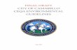 Final Draft CEQA Environmental Guidelines Draft CEQA... · 2020-05-12 · Introduction Final Draft City of Camarillo CEQA Environmental Guidelines 3 been revised to address specific