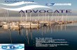 ADVOCATE 2019-low rez... · 2019-12-31 · 2 Welcome to the October Issue Nominations Being Sought For AMI Board Openings . AMI is seeking nominations for people in the industry to