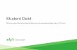 Student Debt - Consumer Financial Protection Bureau · National Student Loan Data System (NSLDS) *You may consolidate FFELP and Perkins loans into a new Direct Consolidation Loan