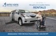 WE OFFER Wheelchair Accessible Vehicle RENTALS · Finding only an occasional need for an accessible vehicle? AMS Vans offers a hassle-free and haggle-free process of renting a wheelchair