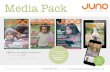 Media Pack - Juno Magazine · Media Pack “ what a wonderful magazine Naomi Aldort Author of Raising Our Children, Raising Ourselves Now distributed to over 800 stockists including