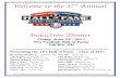Welcome to the Annual - American Football Association€¦ · Welcome to the 37th Annual Induction Dinner Friday, June 23rd, 2017 Pro Football Hall of Fame Canton, OH Presenting the
