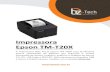 Impressora Epson TM-T20X - Bz Tech · The EPSON Advanced Printer Driver Version 6 ("APD6" below) is a Windows printer driver for Epson TM printers. APD6 has the following features.