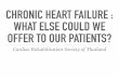 CHRONIC HEART FAILURE : WHAT ELSE COULD WE OFFER TO … · Counterpulsation (EECP) Therapy in Patients With Refractory Angina Pectoris and Left Ventricular Dysfunction (Report from