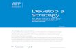 Advocacy Portfolio Develop a Strategy€¦ · AFP Advocacy Portfolio 3 advancefamilyplanning.org DEVELOP A STRATEGY Frontline experience—For these individuals, family planning and