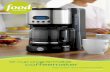 3999 cofmkr man - Kohl's · Coffee Yield 12-Cup Coffee Maker: 12 (5-oz.) cups Note: A 5-oz. cup is the American industry standard and is used by most Coffee Maker manufacturers. To