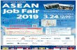 JAPAN WORK SUPPORT Information for foreign students ASEAN ... · Information for foreign students ASEAN Job Fair The largest Job Fair for ASEAN students in Japan! Don't miss The chance