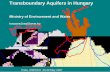 Transboundary Aquifers in Hungary - Hydrology · 1: DANREG „Danube Region Environmental Geology Programme” Austrian, Slovakian, Hungarian border region (GBA, GUDS, MAFI) 1989-1999,