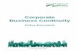Corporate Business Continuity 5 ap… · BCP Business Continuity Plan Documented collection of procedures and information that ... DR Disaster Recovery The process, ... Emergency