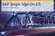 SAP Single Sign-On 2.0 Overview Presentation€¦ · Windows login Kerberos security token Authentication Scenario 1. User authenticates to Windows domain 2. Active Directory provides