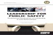 LEADERSHIP FOR PUBLIC SAFETY - COPS · This project was supported by Cooperative Agreement 2007-Ck-wx-k020 awarded by the Ofice of Community Oriented Policing Services, U.S. Department