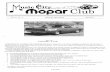 Music City Mopar Clubmusiccitymoparclub.com/.../2015/...04-Newsletter.pdf · *1966 Plymouth Fury Ill, 2 dr., hardtop, 318 poly-automatic, body and interior good shape, paint fairly