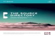 THE SOURCE DIRECTORY - Pro Bono Australia · developing solutions for advertisers. Pro Bono Australia represents a unique opportunity for your business to reach a highly targeted,